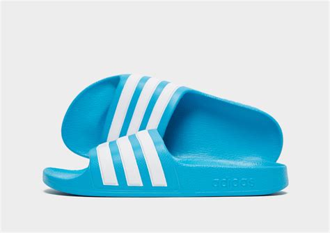 adidas badslippers blauw kind|Adidas water slippers.